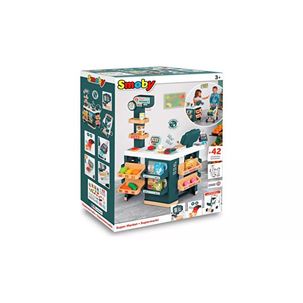 Smoby Alışveriş Arabalı Süpermarket