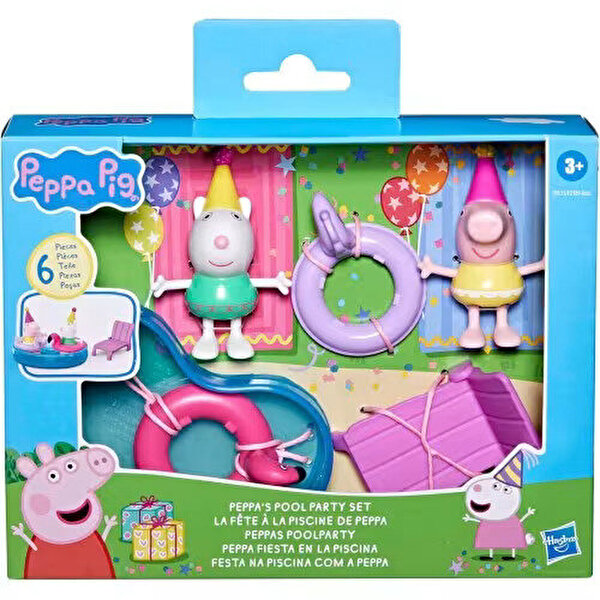 Peppa Pig Peppa'nın Anıları Oyun Seti Havuz Parti F9511