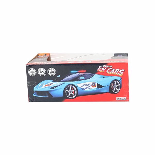 Uzaktan Kumandalı 4 Fonksiyonlu Jandarma Aracı Beyaz