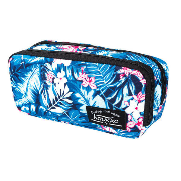 Flowers Çift Bölmeli Kalem Çantası