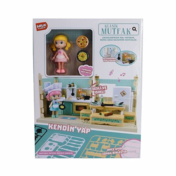 Maya' nın Mi̇ni̇k Evi̇ Işıklı Sesli̇ Mutfak Seti̇