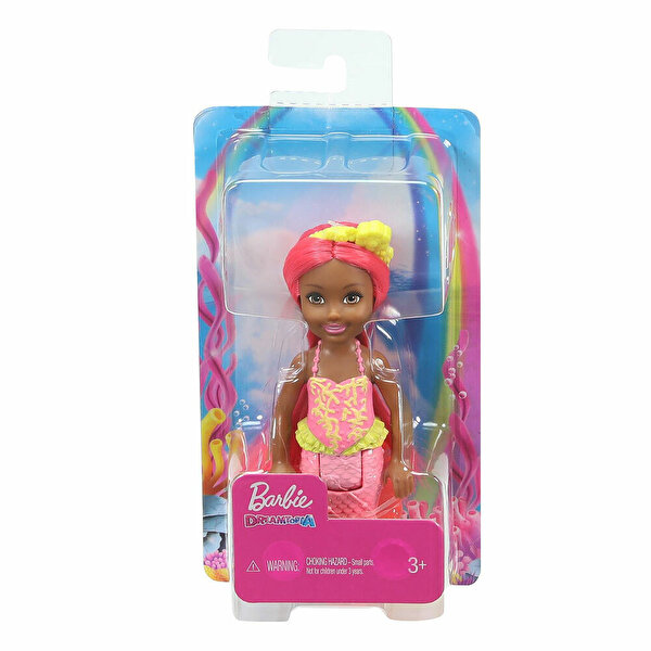 Barbie Dreamtopia Chelsea Denizkızı Bebekler Kırmızı GJJ87