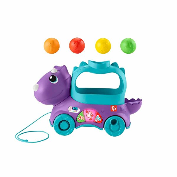 Fisher Price Sesli ve Işıklı Eğlenceli Dinozor HNR55