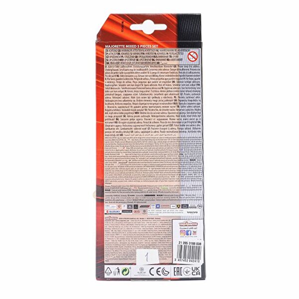 Majorette 5 Parçalı Araba Seti Seri 1