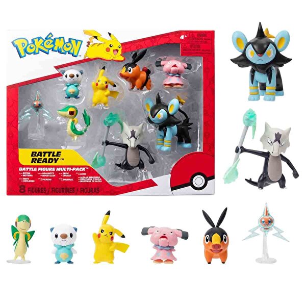 Pokemon Battle Multi Paket 8’li Figür Seti
