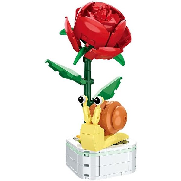 Mega Çi̇çekler ve Böcekler Yapı Blokları Salyangoz