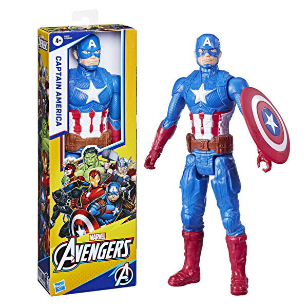 Marvel Avengers Endgame Titan Hero Figür Captain America (E7877)
