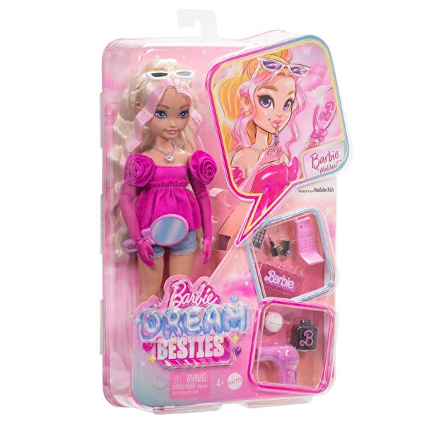 Barbie Dream Besties Malibu Bebek ve Aksesuarları HYC21