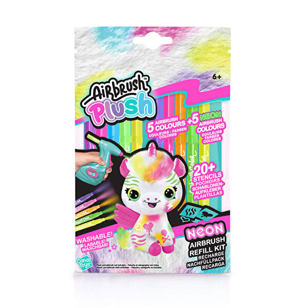 Airbrush Plush Neon Boyama Kalemi Yedeği