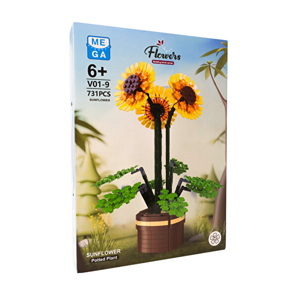 Mega Blok Çiçek Ayçiçeği 731 Parça