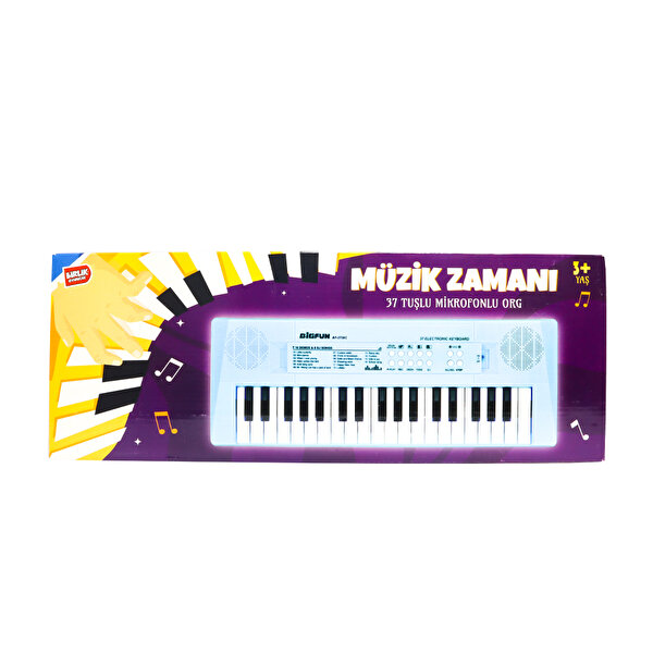 37 Tuş Soft Renkler Piano Yeşil