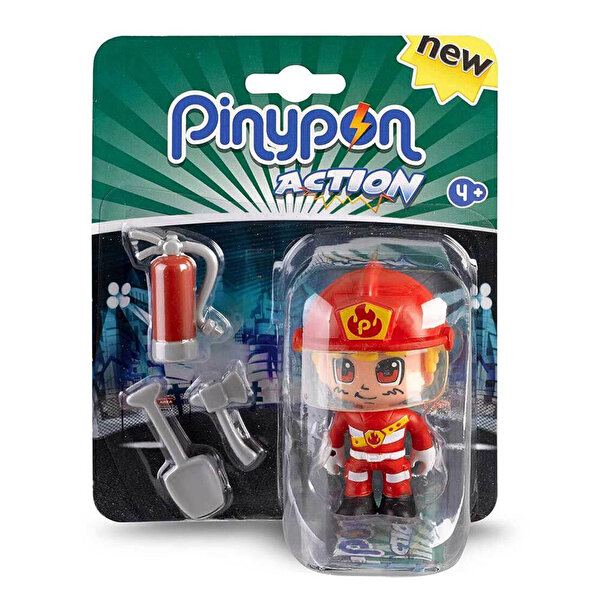 Pinypon Aksiyon Figürler Sarı Saçlı İtfaiyeci