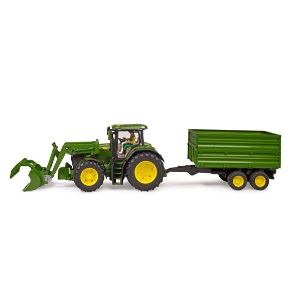 Bruder John Deere 7R 350 Kepçeli Traktör ve Römork
