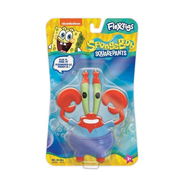 Flexfigs Spongebob Aksiyon Figür 55214 Mr. Krabs