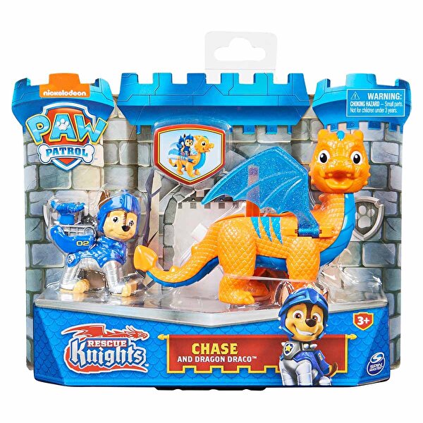 Paw Patrol Rescue Kni̇ghts Oyun Seti̇ Chase And Dragon Draco