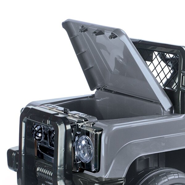 Dolu Montra Uzaktan Kumandalı Gri 12V Akülü Araba