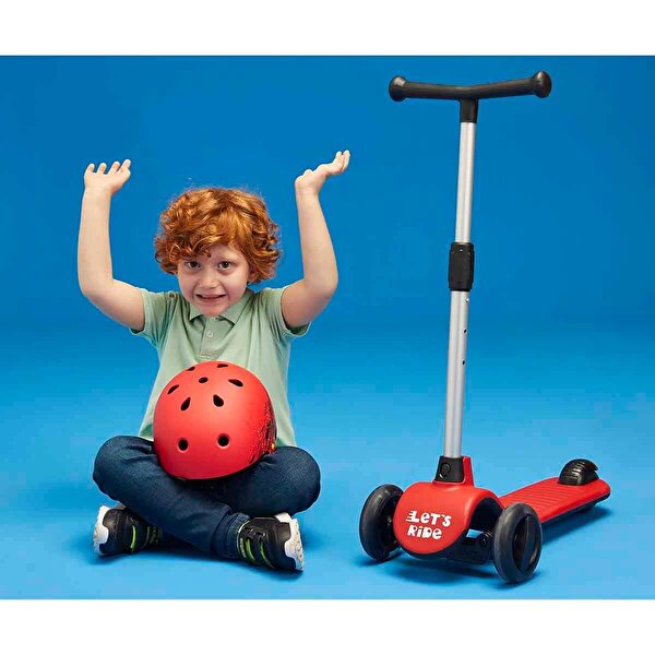 Let's Ride Scooter Kırmızı