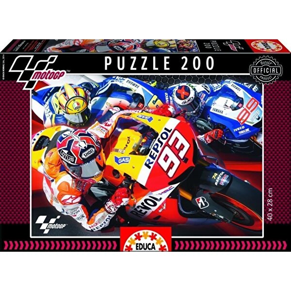 Educa Puzzle 200 Parça Moto GP