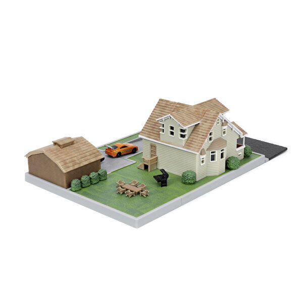 Jada Fast & Furious Nano Dom's House Diorama