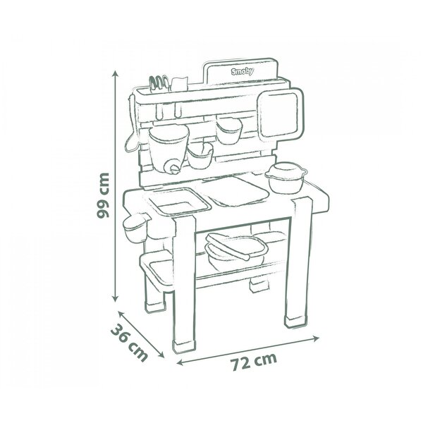 Smoby Life Mud Kitchen