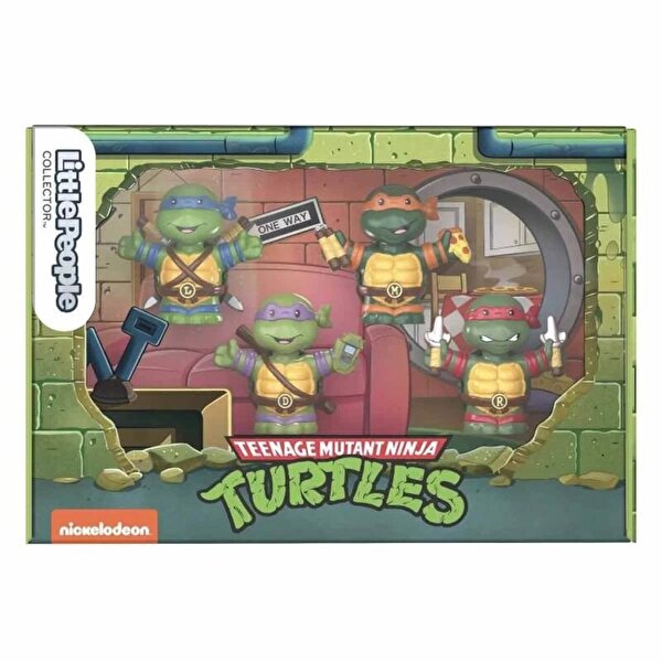Little People Collector Teenage Mutant Ninja Turtles Special Edition Set HPM43