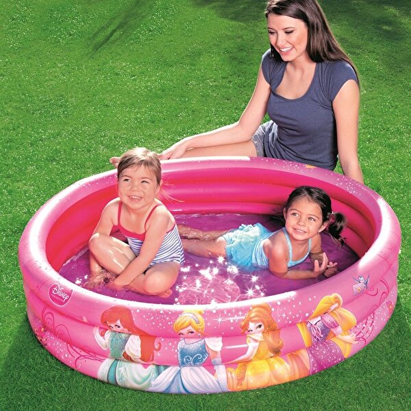 Bestway Disney Prenses Çocuk Havuzu 3 Bölmeli 122x25 cm.