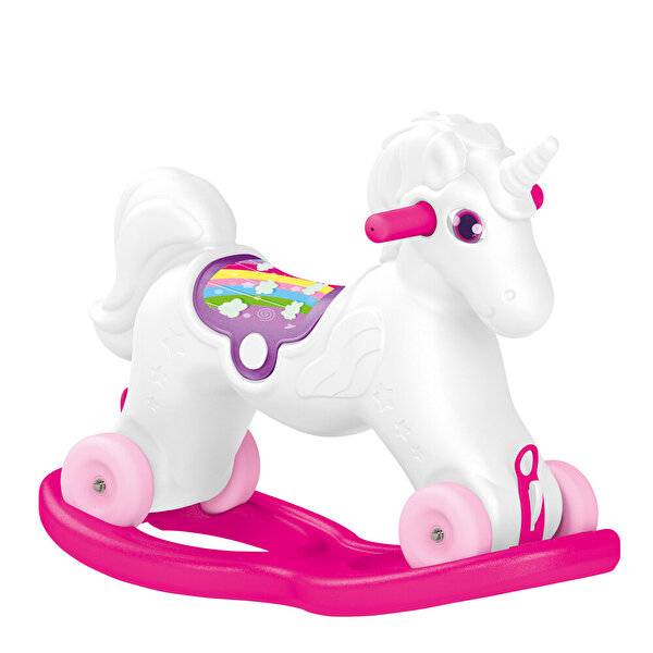 Unicorn Sallanan Tekerlekli At