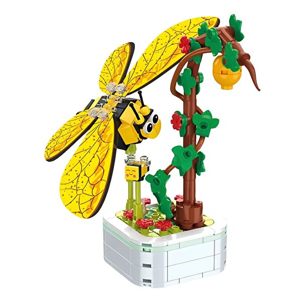 Mega Çi̇çekler ve Böcekler Yapı Blokları Arı