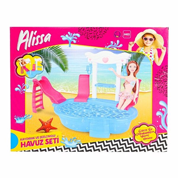 Alissa Havuz Seti Siyah Mayolu