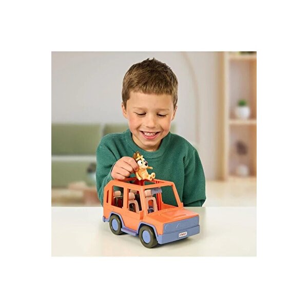 Bluey 4x4 Büyük Araç ve Chilli Figür Seti