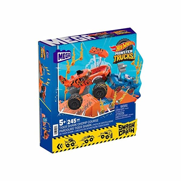 Hot Wheels Smash N Crash Tiger Shark Çarpışma Pisti HKF88