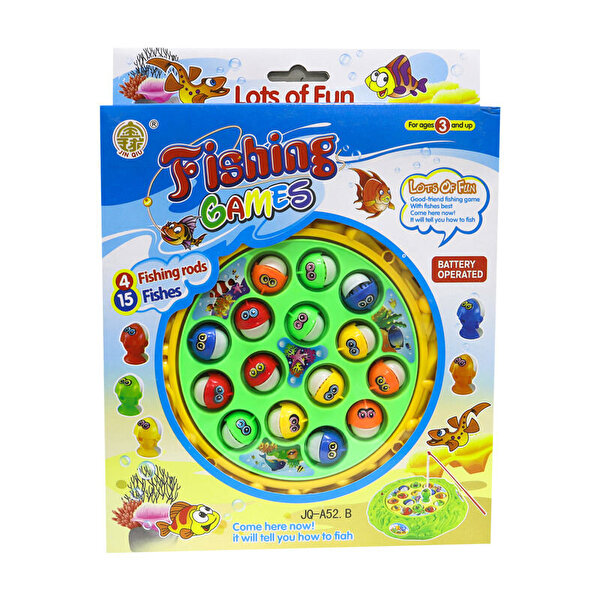 4 Oltalı Yeşil Balık Tutma Oyunu