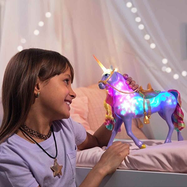 Unicorn Academy Sesli ve Işıklı Unicorn Wildstar 28 Cm