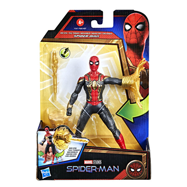 Spiderman 15 cm Deluxe Web Spin Spiderman Figür F1917