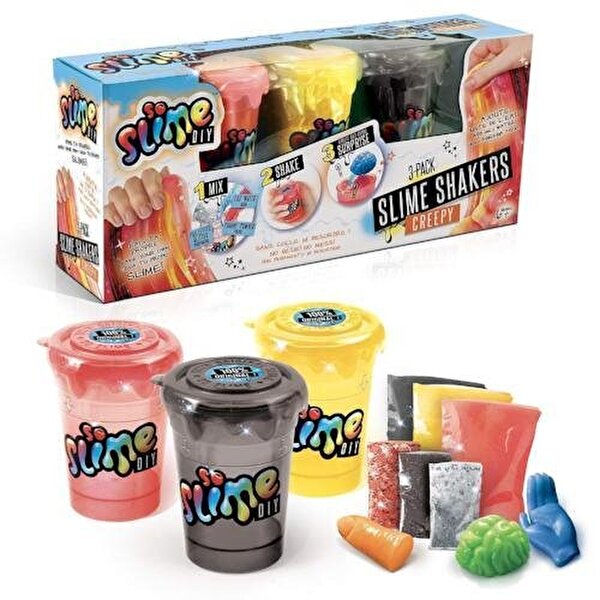 Slime Shaker Creepy Üçlü Paket Creepy