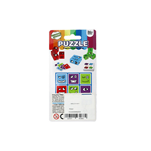 Rubik Emoji Puzzle Mor