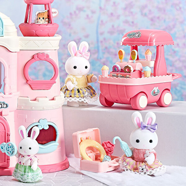 Bay Dreamy Mi̇ni̇ Tavşan Mi̇ni̇ Kale Oyun Seti̇