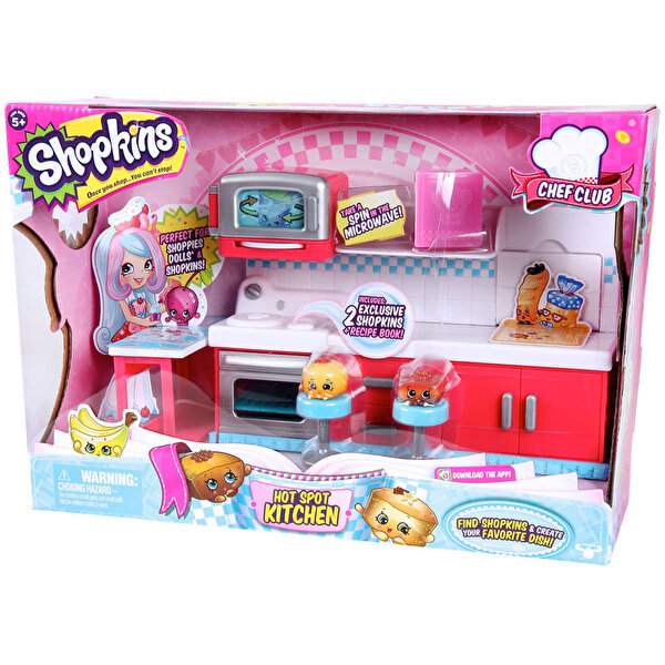 Shopkins Cicibiciler Şefler Kulübü Mutfak