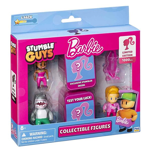 Stumble Guys x Barbie 6’lı Figür Seti 1