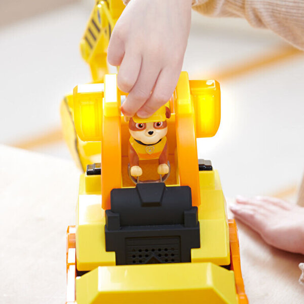Paw Patrol Rubble and Crew Bark Yard Deluxe Buldozer İnşaat Kamyonu