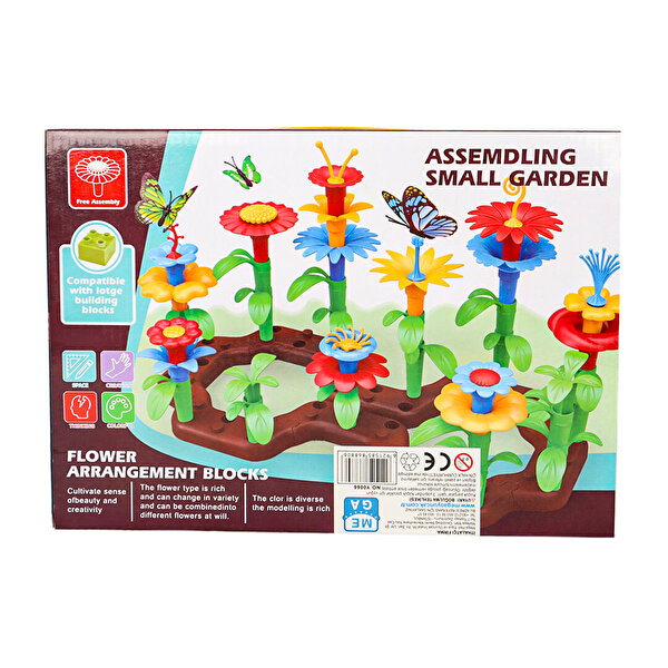 Bahçe Çiçek Yapım Seti 76 Parça