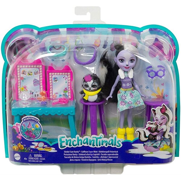 Enchantimals Tatil Temalı Oyun Setleri Tavşancık Blooms Bebek GJX34