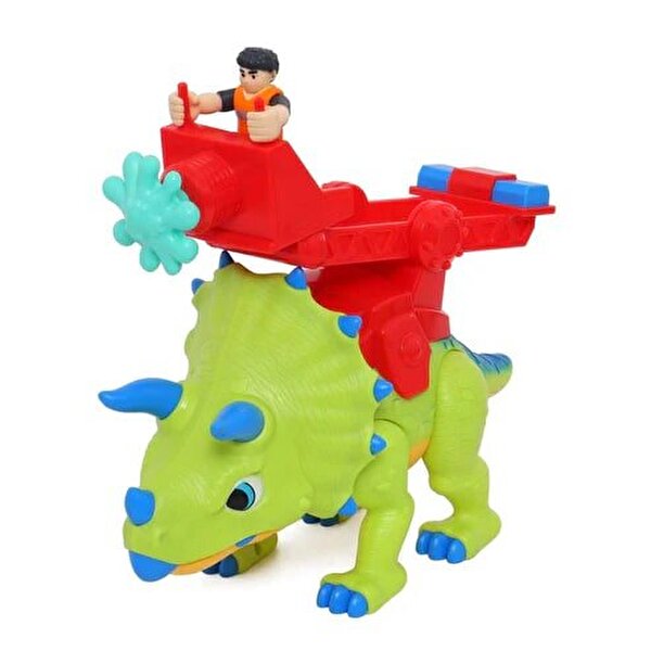 Triceratops Sesli Dino Troop Çocuk Oyun Seti