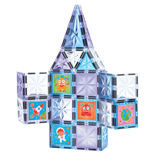 Magnepaint Boyanabilen Bloklar Manyetik Oyun Seti 58 Parça