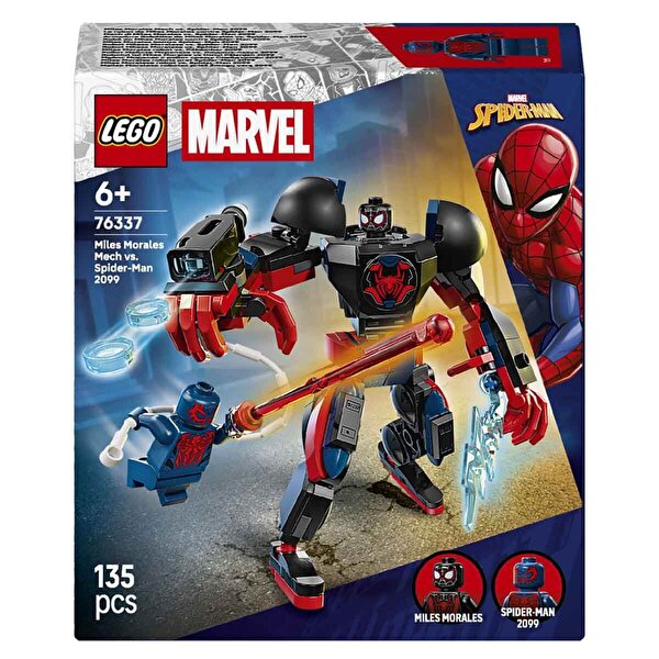 LEGO Marvel Miles Morales Robotu, Örümcek Adam 2099’a Karşı 76337