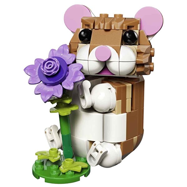 LEGO Creator 3’ü 1 Arada Sevimli Hamster ile Çiçek 31376