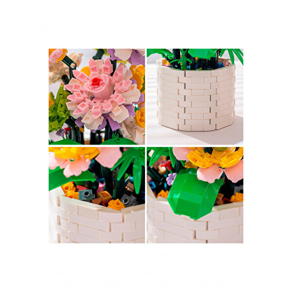 Mega Blok Çiçek Sukulent 1043 Parça