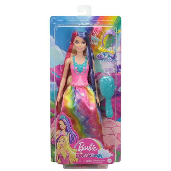 Barbie Dreamtopia Uzun Saçlı Bebekler Prenses Bebek GTF38
