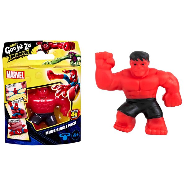 Goojitzu Marvel Minis Figür Tekli Paket S8 CDU12-08275 Red Hulk