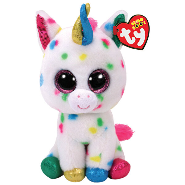 Ty Beanie Boos Tek Boynuzlu At Harmonie Peluş 15 Cm